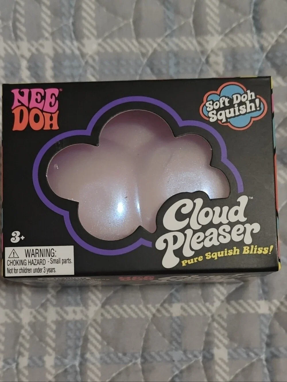 NeeDoh Cloud Pleaser Soft Doh Squish Toy - Pink